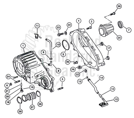 New Venture 244 Transfer Case Electric Shift